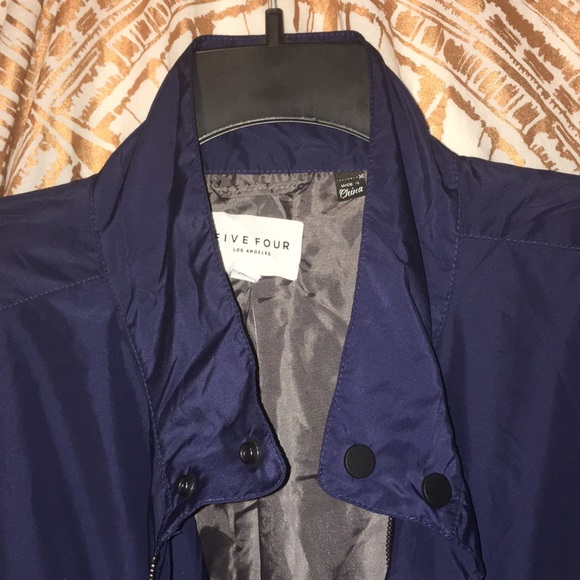 Five Four Navy Light Jacket NWOT - Picture 2 of 4